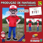 Fantasia de Mascote Vendedor