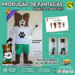 Fantasia de Mascote Cachorro para Pet Shop