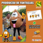 Fantasia de Mascote Coxinha para Vestir