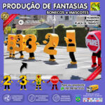 Fantasias de Semáforo, Números, Placas e Sinais de Trânsito