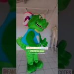 Fantasia de Mascote Crocodilo ou Jacaré