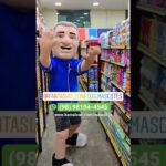 Fantasia de Mascote Homem Dono do Supermercado