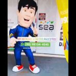 Fantasia de Mascote Menino Rocket Boy