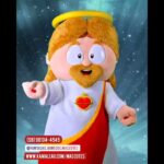 Fantasia de Mascote de Jesus Cristo