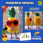 Fantasia de Mascote Abacaxi