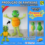 Fantasia de Mascote Tartaruga ou Jabuti