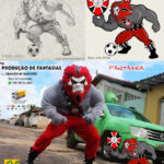 Fantasia de Mascote para Time de Futebol