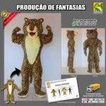Fantasia de Mascote Onça-Pintada