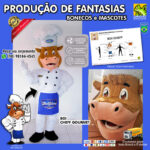 Fantasia de Mascote Boi Picanha