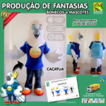 Fantasia de Mascote Cacatua