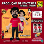 Fantasias dos Mascotes CrediAmigos e Banco do Nordeste