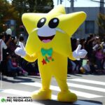Fantasia de Mascote Estrela
