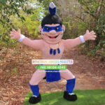 Fantasia de Mascote Indígena Personalizada