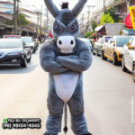 Fantasia de Mascote Jumento Brabo