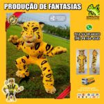 Fantasia de Mascote Onça, Leopardo ou Jaguar
