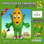 Fantasia de Mascote Espiga de Milho