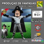 Fantasia de Mascote do Corinthians: Mosqueteiro Fiel