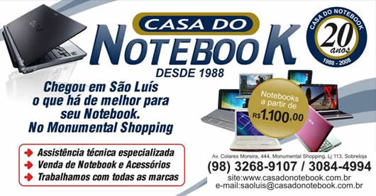 Casa do NoteBook
